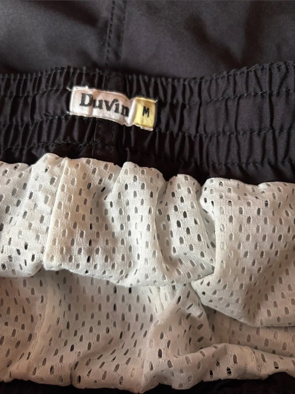 🕷️ Duvin black swim shorts M